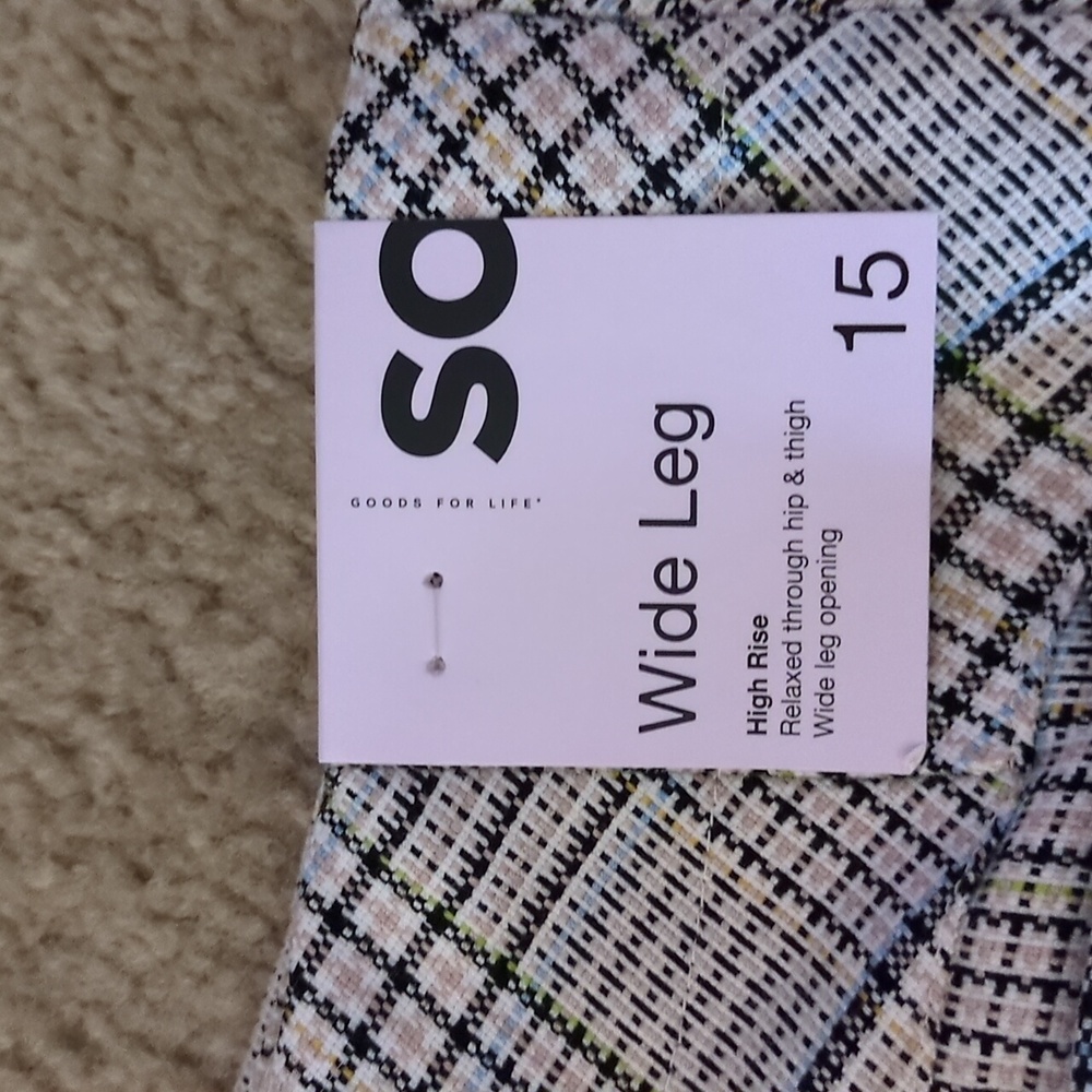 SO plaid suit NWT - Picture 8 of 9